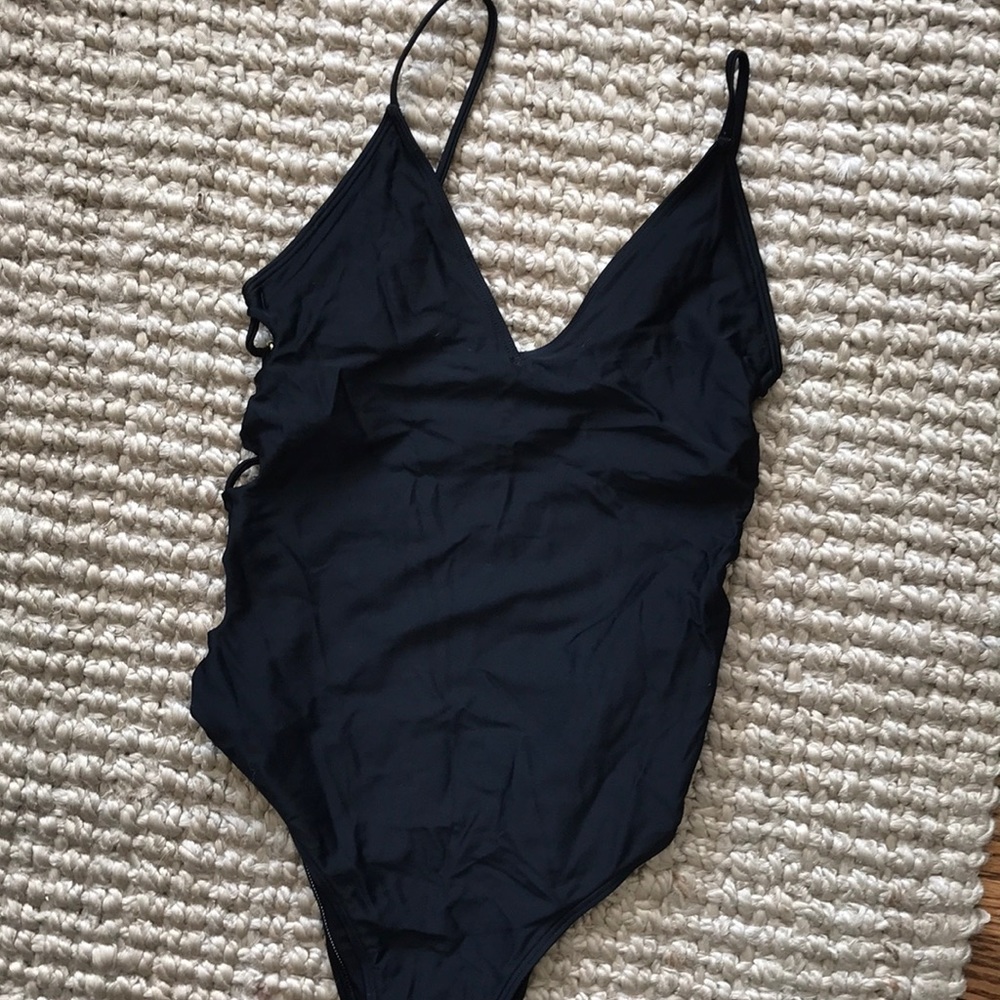 Aerie swim one piece with open sides